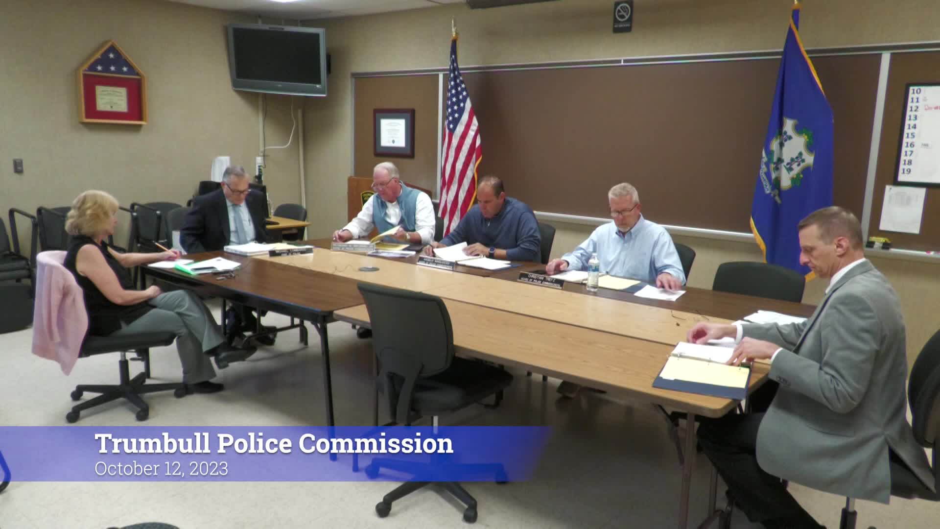 Thumbnail image for Police Commission 10/12/23 Meeting
