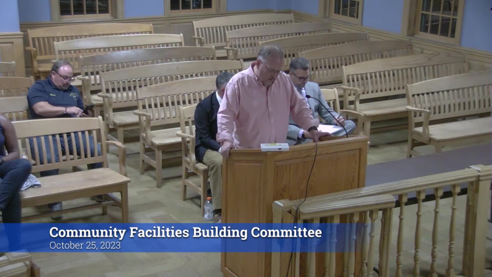 Thumbnail image for Community Facilities Building Committee 10/25/23 Meeting