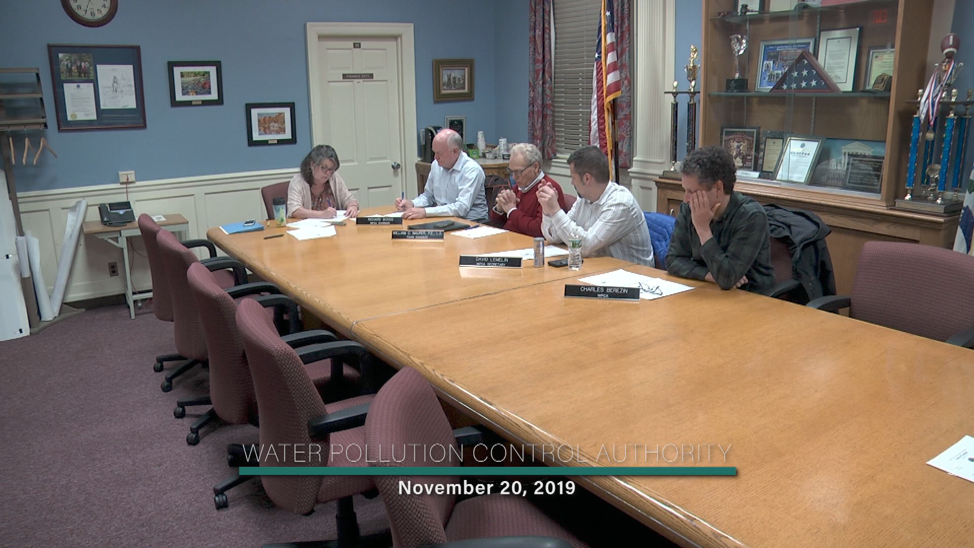 Thumbnail image for Water Pollution Control Authority 11/20 Meeting