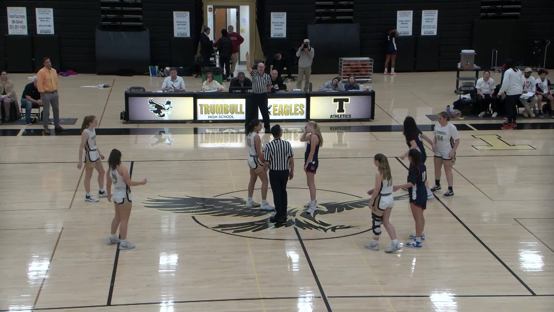Thumbnail image for Varsity Girls Basketball: Trumbull vs. McMahon