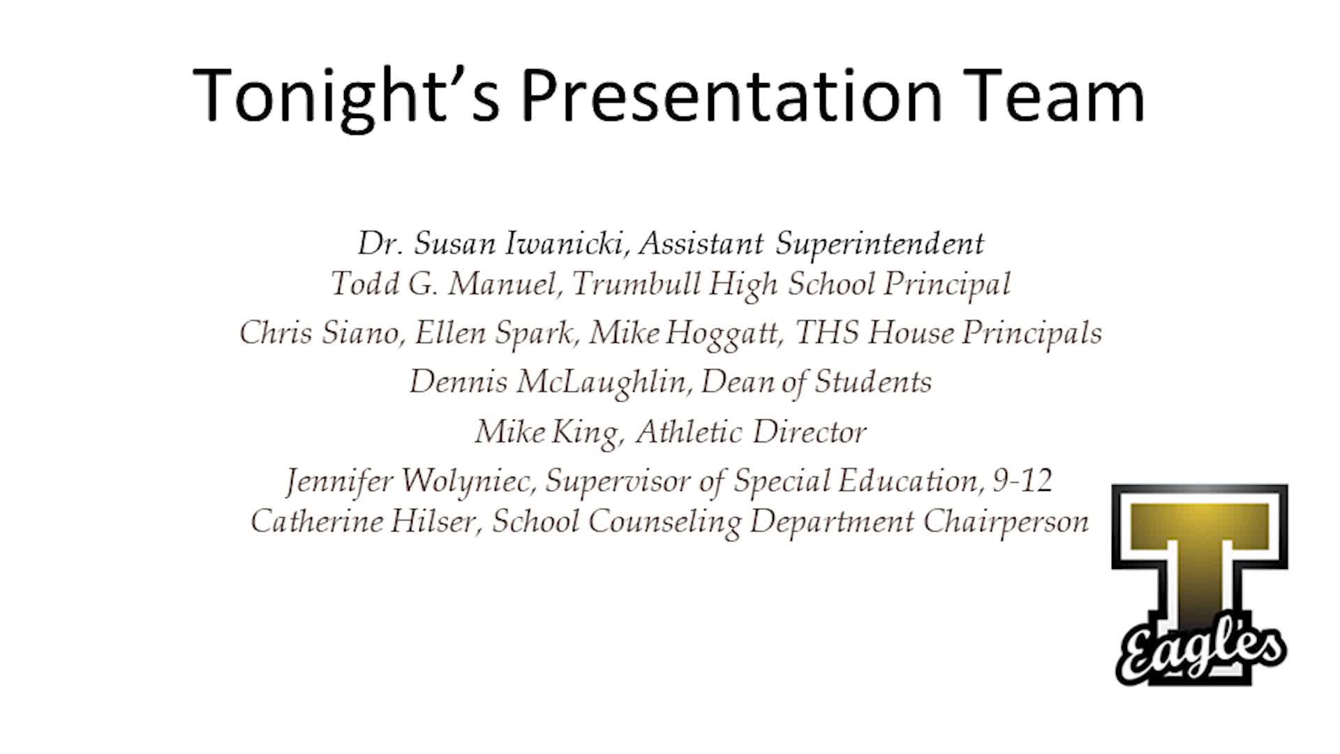 Thumbnail image for 8th Grade Transition to Trumbull High School 2024