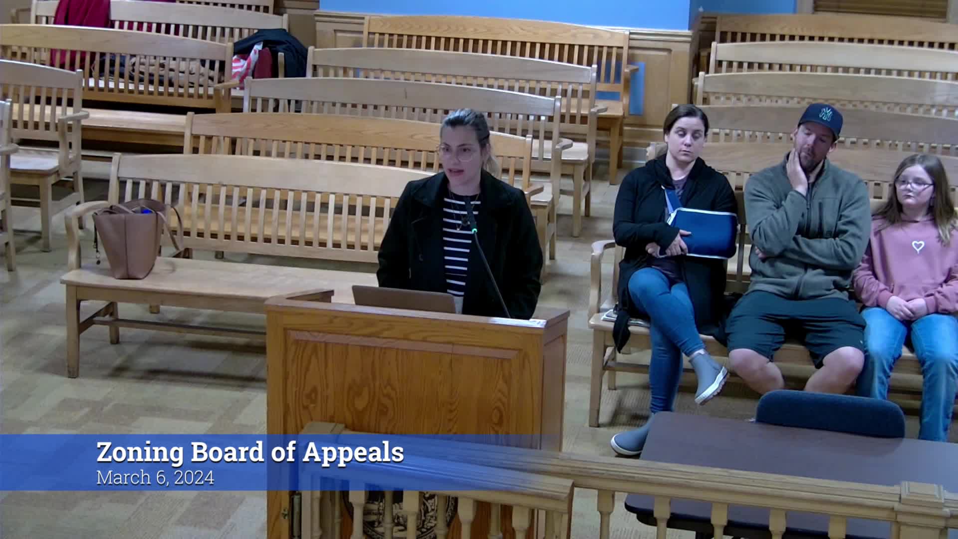 Thumbnail image for Zoning Board of Appeals 3/6/24 Meeting