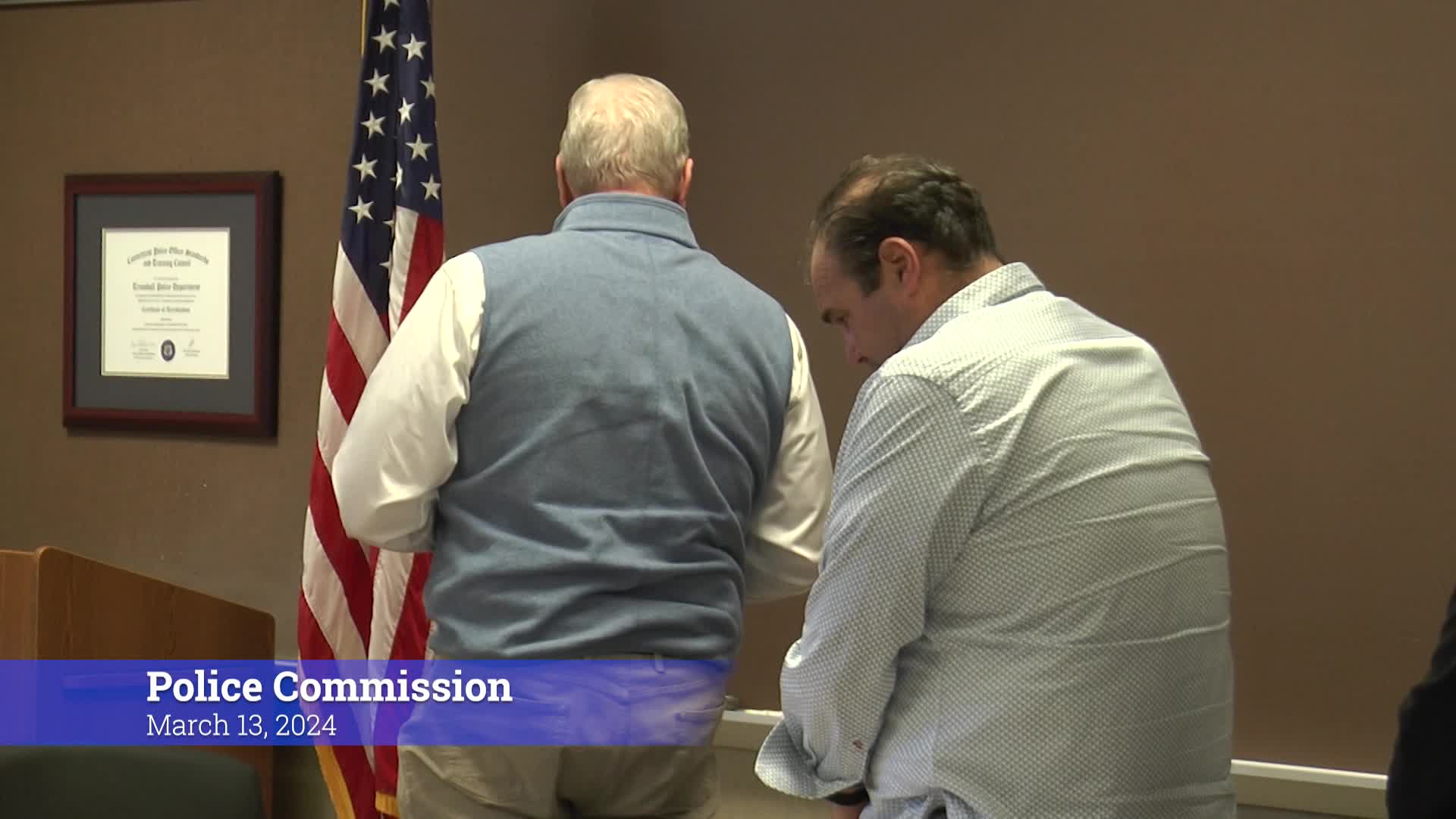 Thumbnail image for Police Commission 3/13/24 Special Meeting