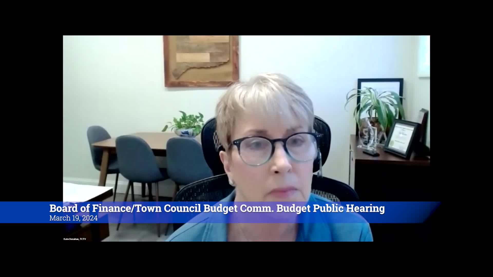 Thumbnail image for Board of Finance/Town Council Finance Committee 3/19/24 Town Department Budget Hearings