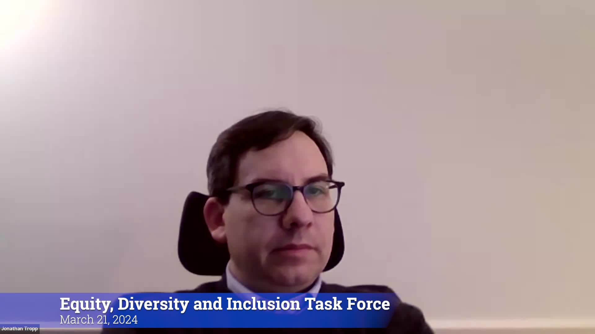 Thumbnail image for Equity, Diversity, & Inclusion Task Force 3/21 Meeting