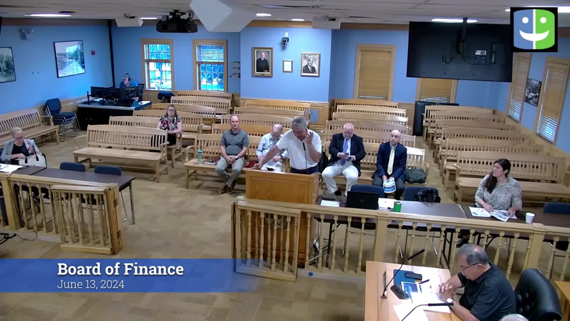 Thumbnail image for Board of Finance 6/13/24 Meeting
