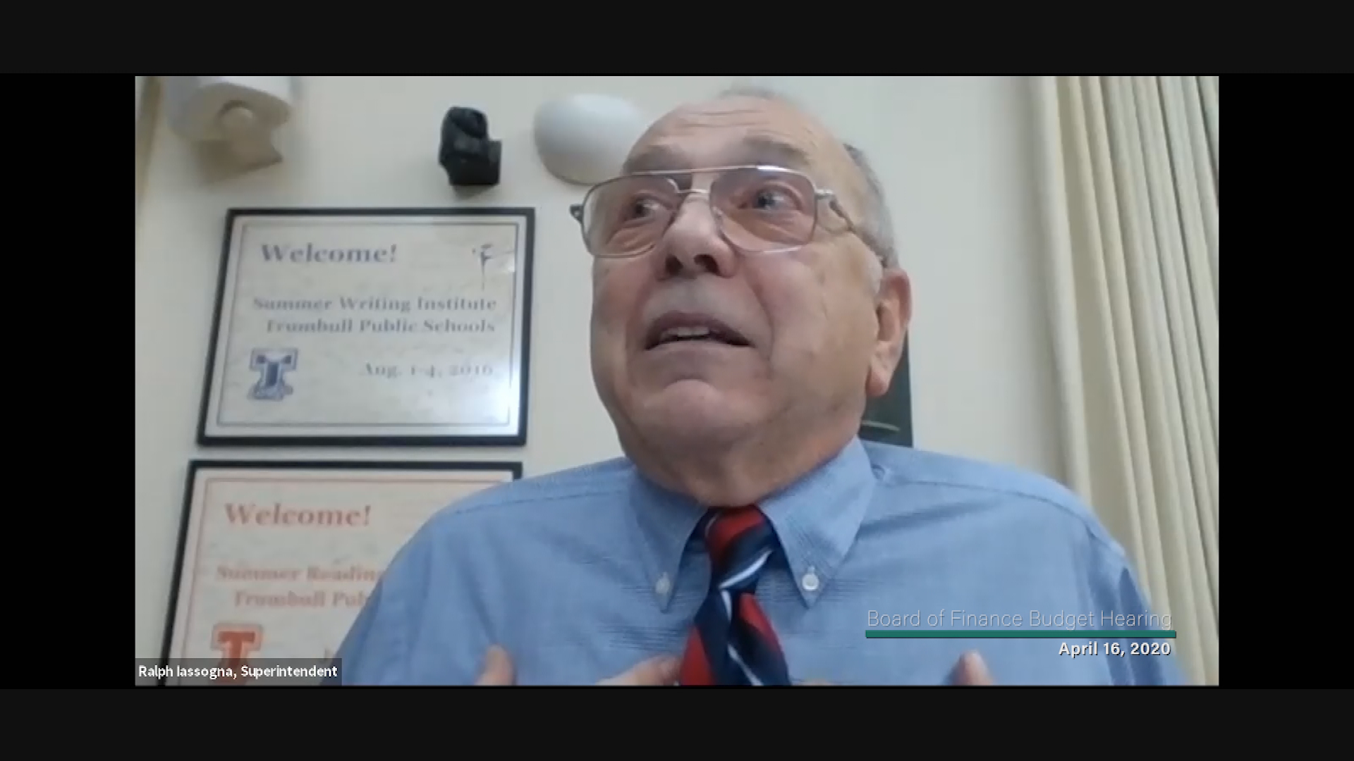 Thumbnail image for Board of Finance 4/16/20 Virtual Budget Hearing