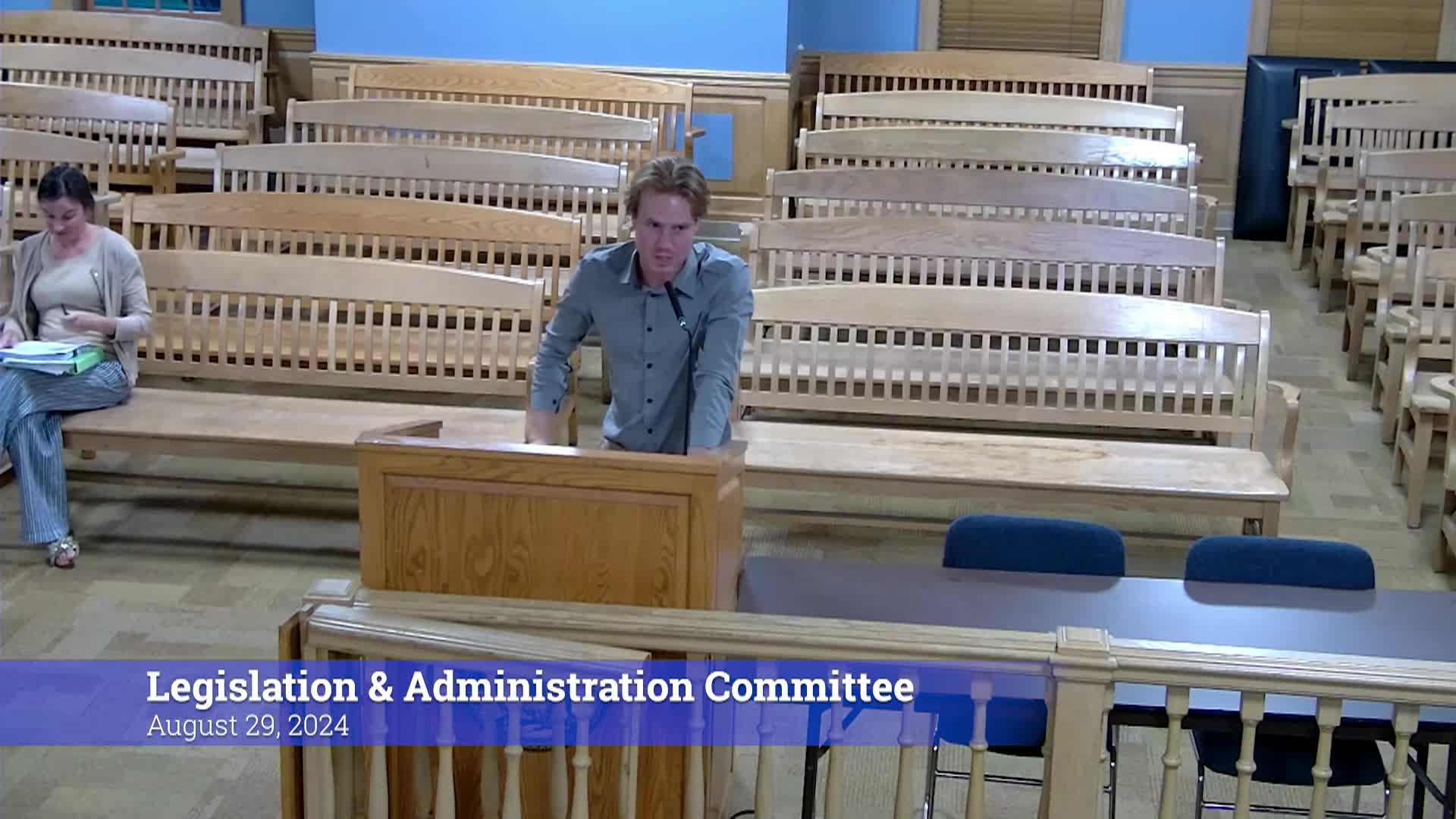 Thumbnail image for Legislation & Administration Committee 8/29/24 Meeting