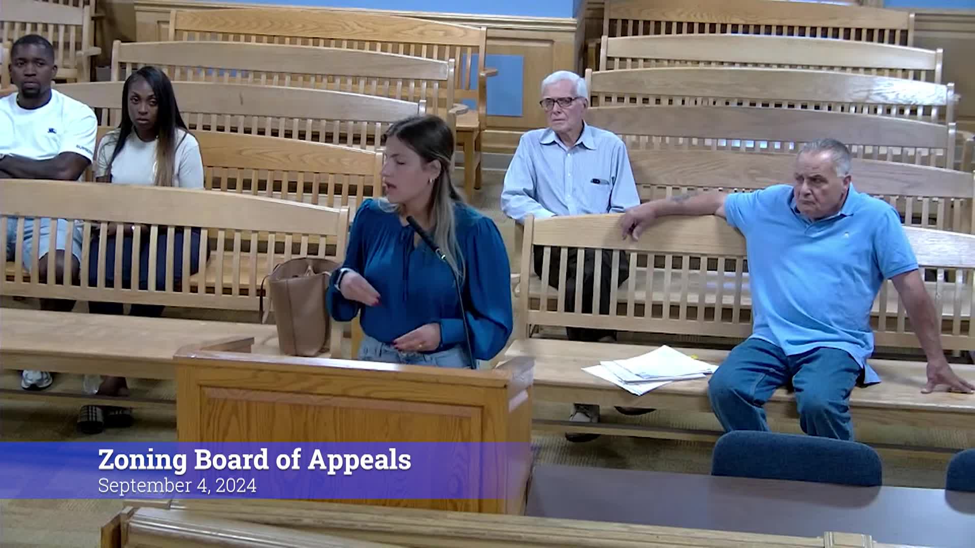 Thumbnail image for Zoning Board of Appeals 9/4/24 Meeting