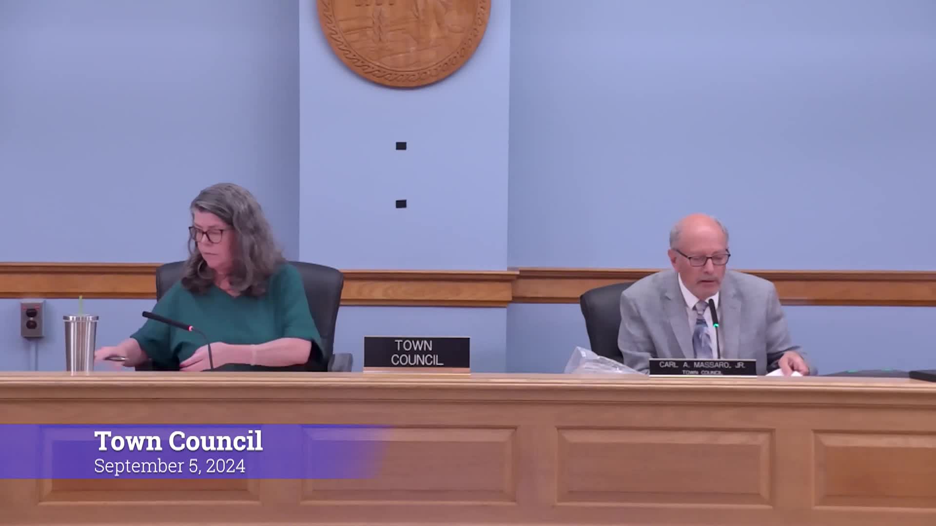 Thumbnail image for Town Council 9/5/24 Meeting