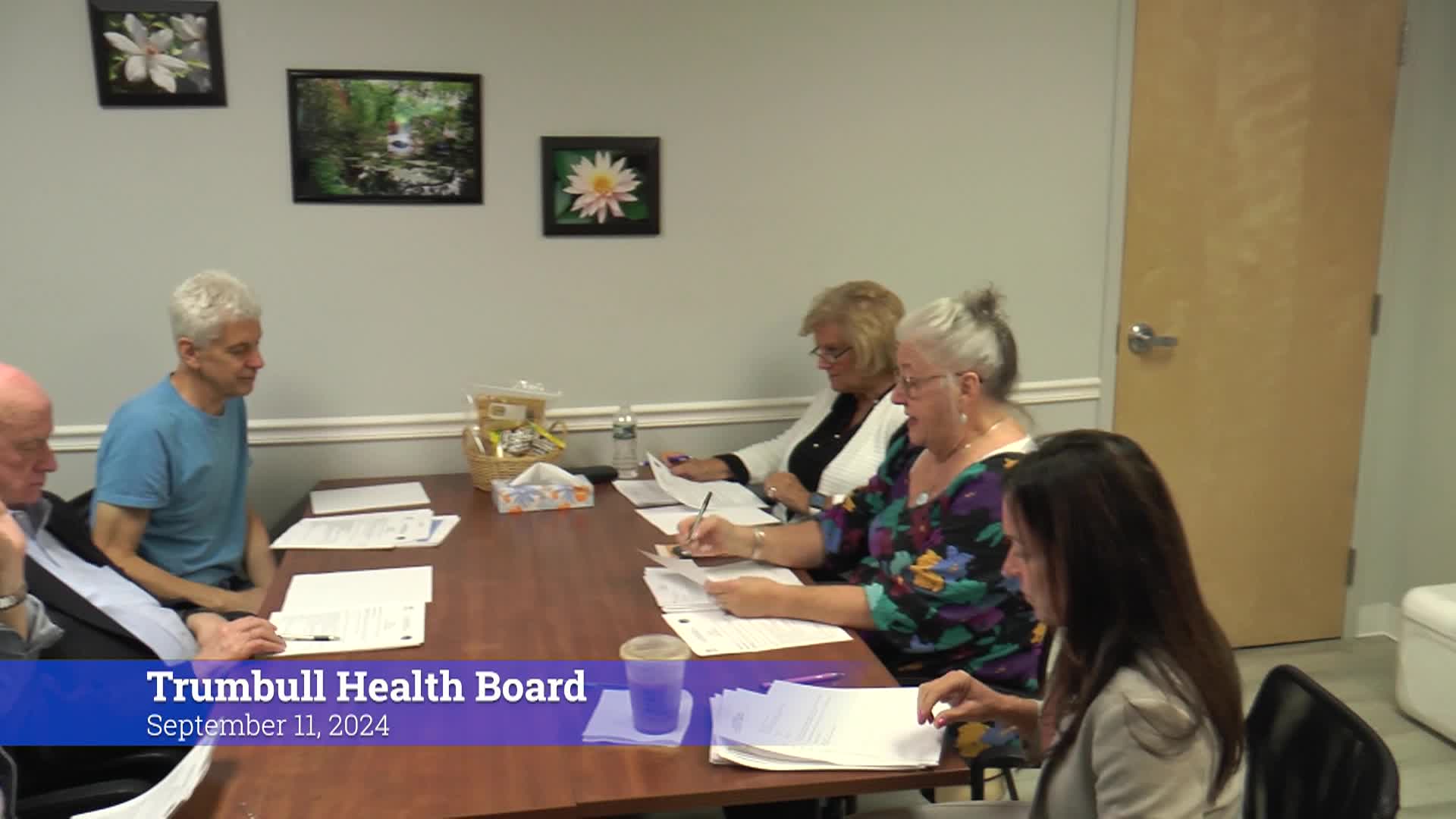 Thumbnail image for Trumbull Health Board 9/11/24 Meeting