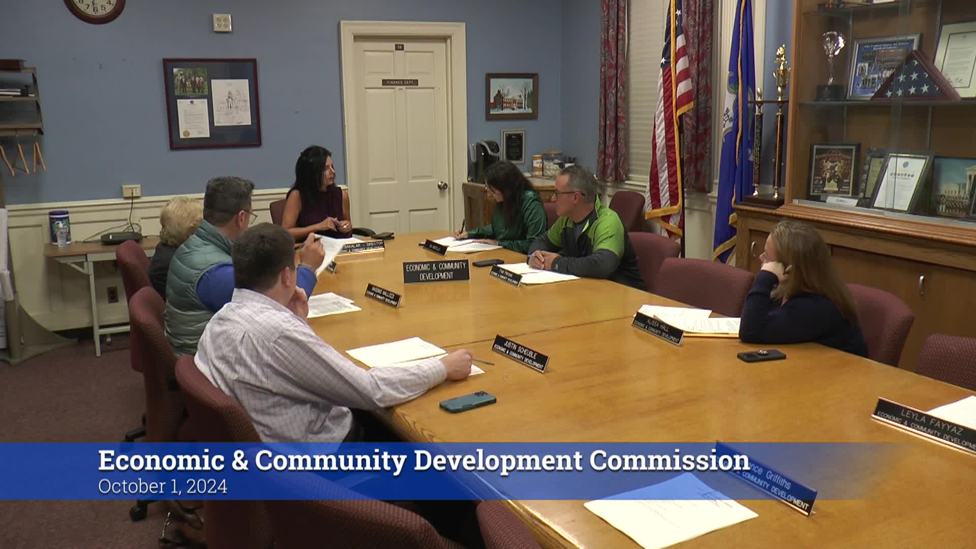 Thumbnail image for Economic & Community Development Commission 10/1/24 Meeting