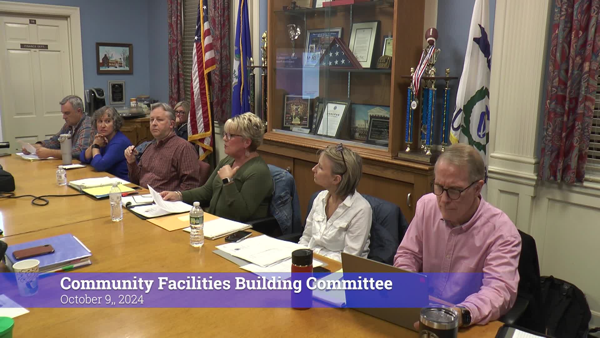 Thumbnail image for Community Facilities Building Committee 10/9/24 Meeting