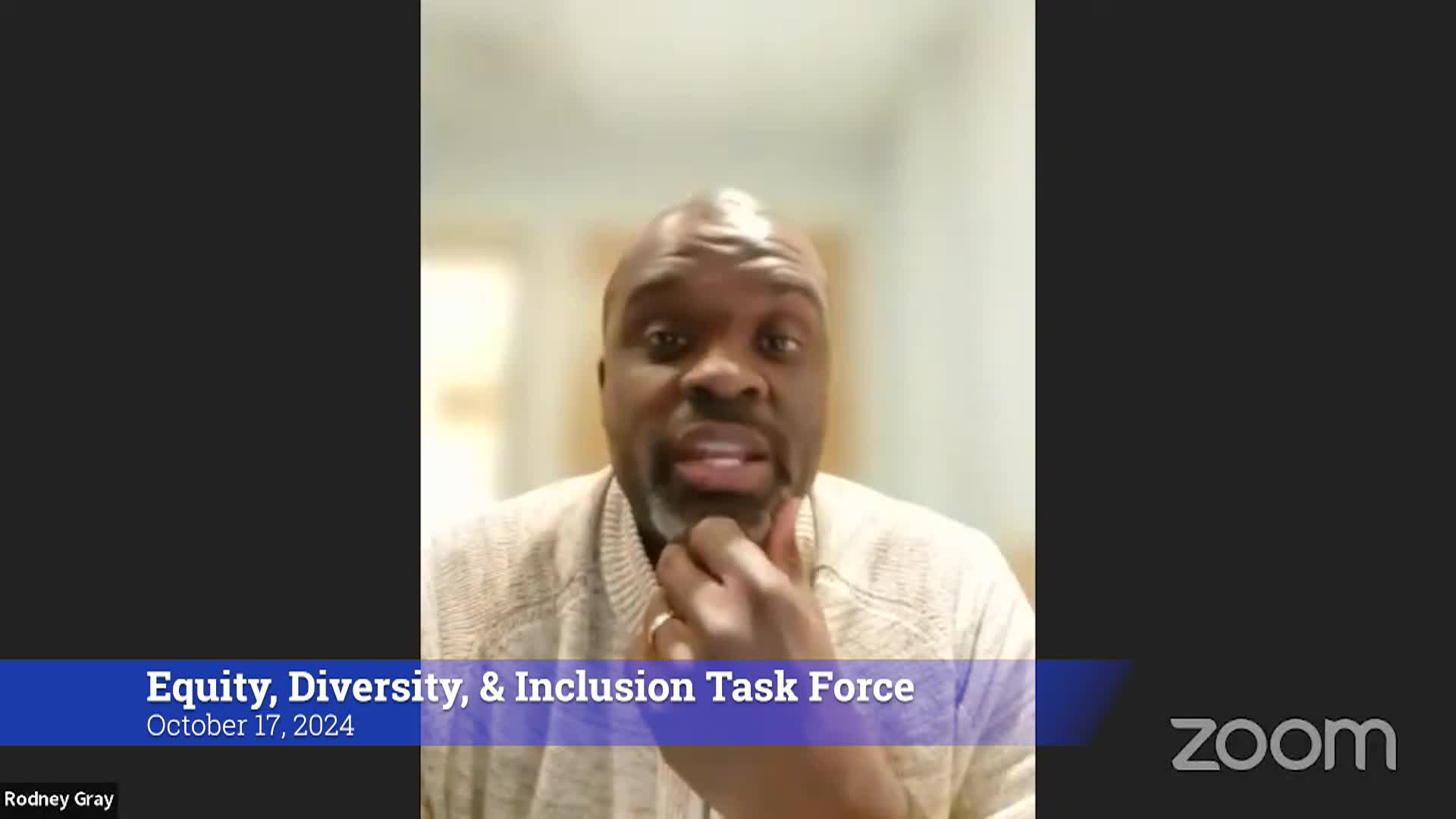 Thumbnail image for Equity, Diversity, and Inclusion Task Force 10/17/24 Meeting