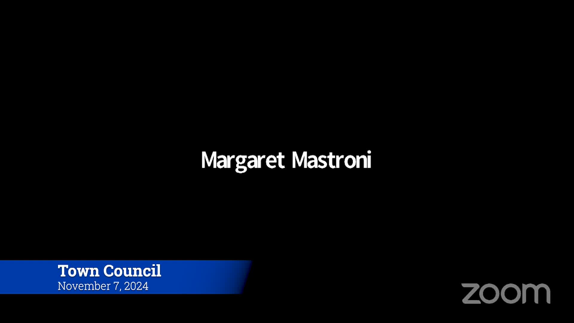 Thumbnail image for Town Council 11/7/24 Meeting