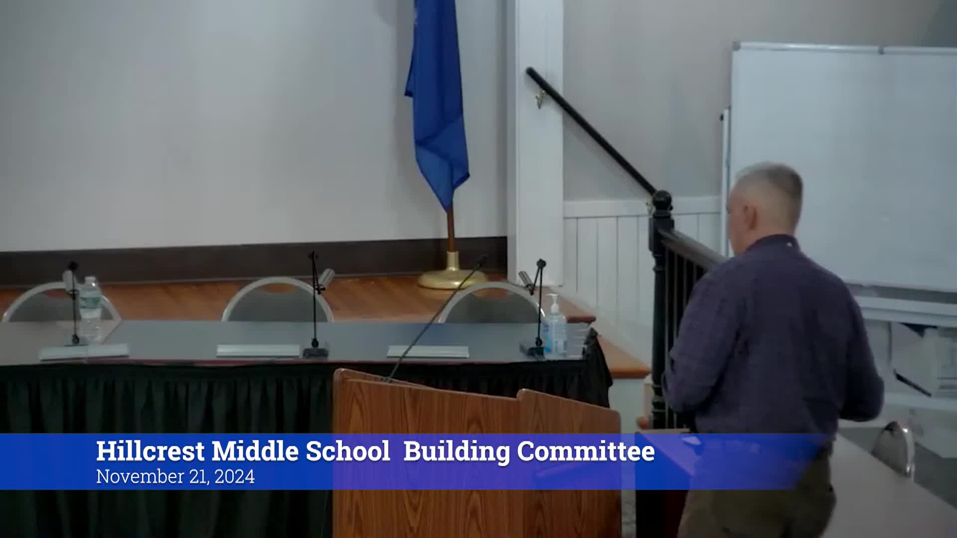 Thumbnail image for Hillcrest Middle School Building Committee 11/21/24 Meeting
