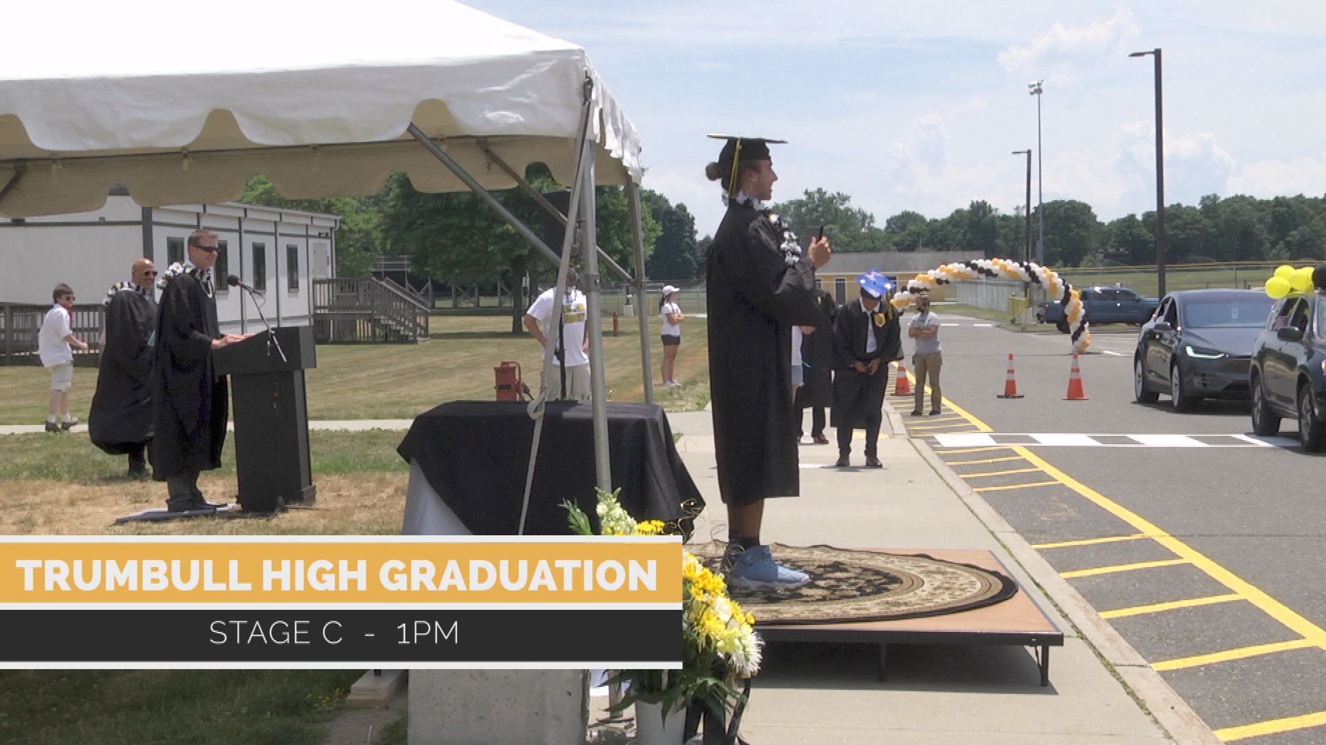 Thumbnail image for Trumbull High School Graduation Stage C 1pm