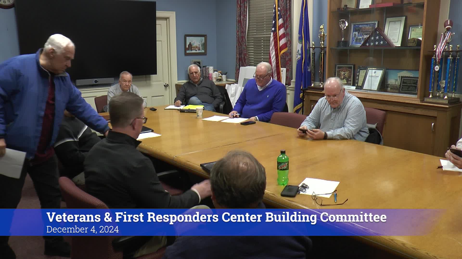 Thumbnail image for Trumbull Veterans & First Responders Center Building Committee 12/4/24 Meeting