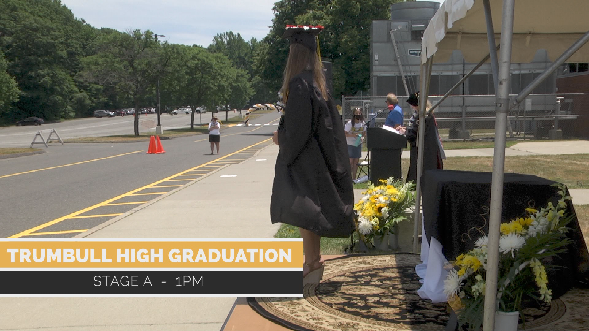 Thumbnail image for Trumbull High School Graduation Stage A 1pm