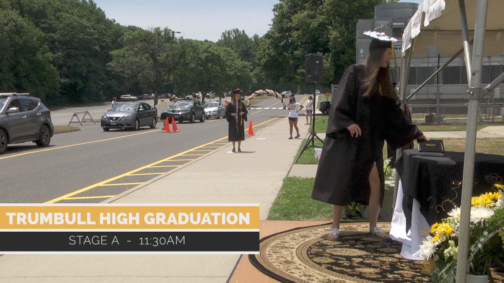 Thumbnail image for Trumbull High School Graduation Stage A 11:30am