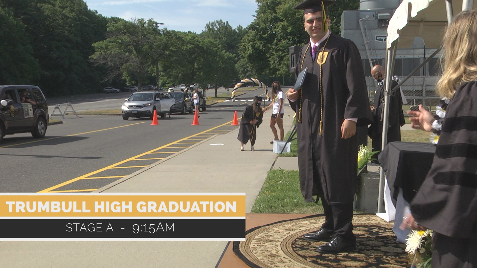Thumbnail image for Trumbull High School Graduation Stage A 9:15am