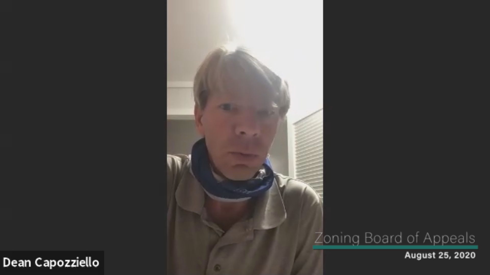 Thumbnail image for Zoning Board of Appeals 8/25/20 Meeting