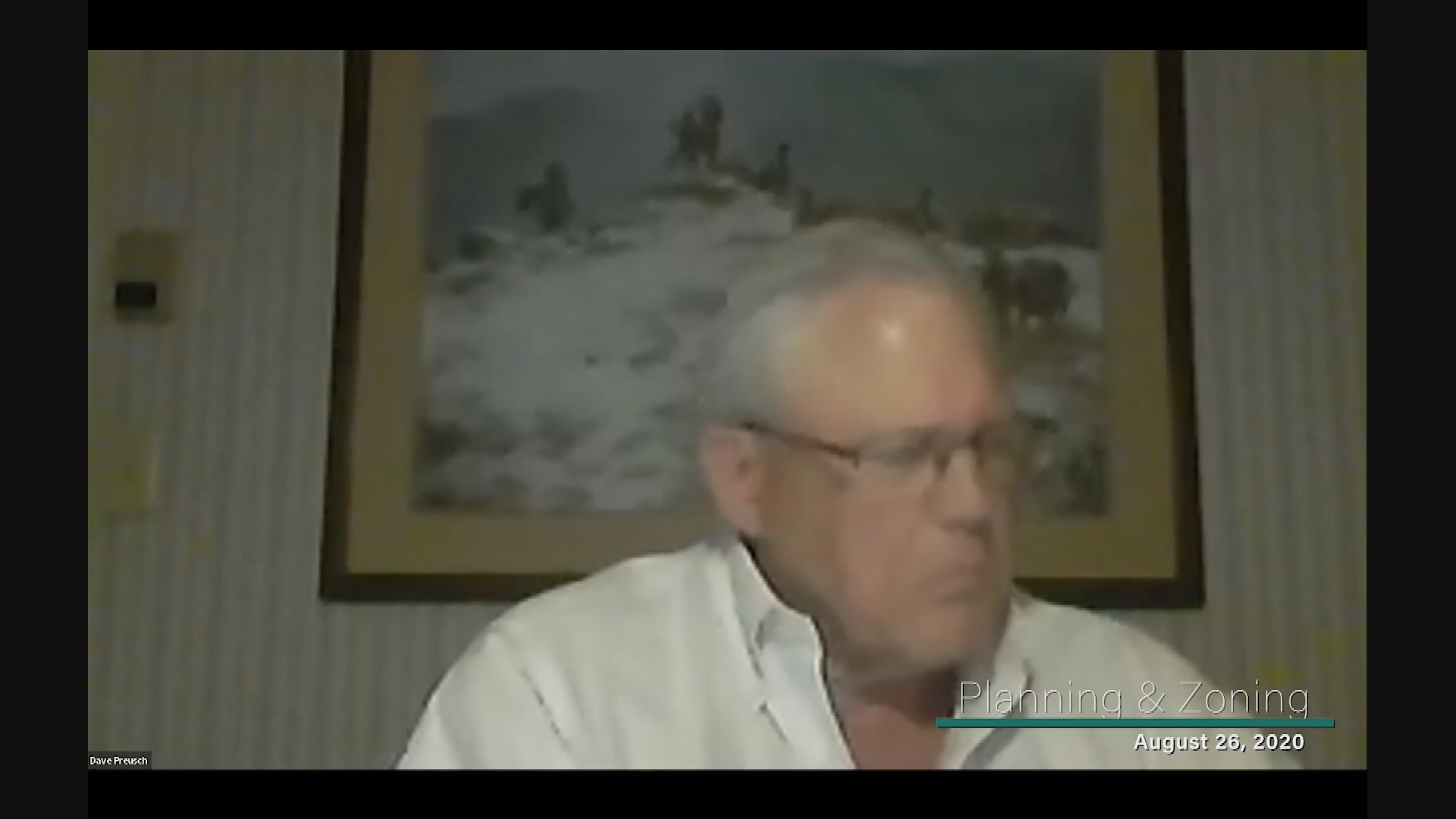 Thumbnail image for Planning & Zoning Meeting 8/26/20