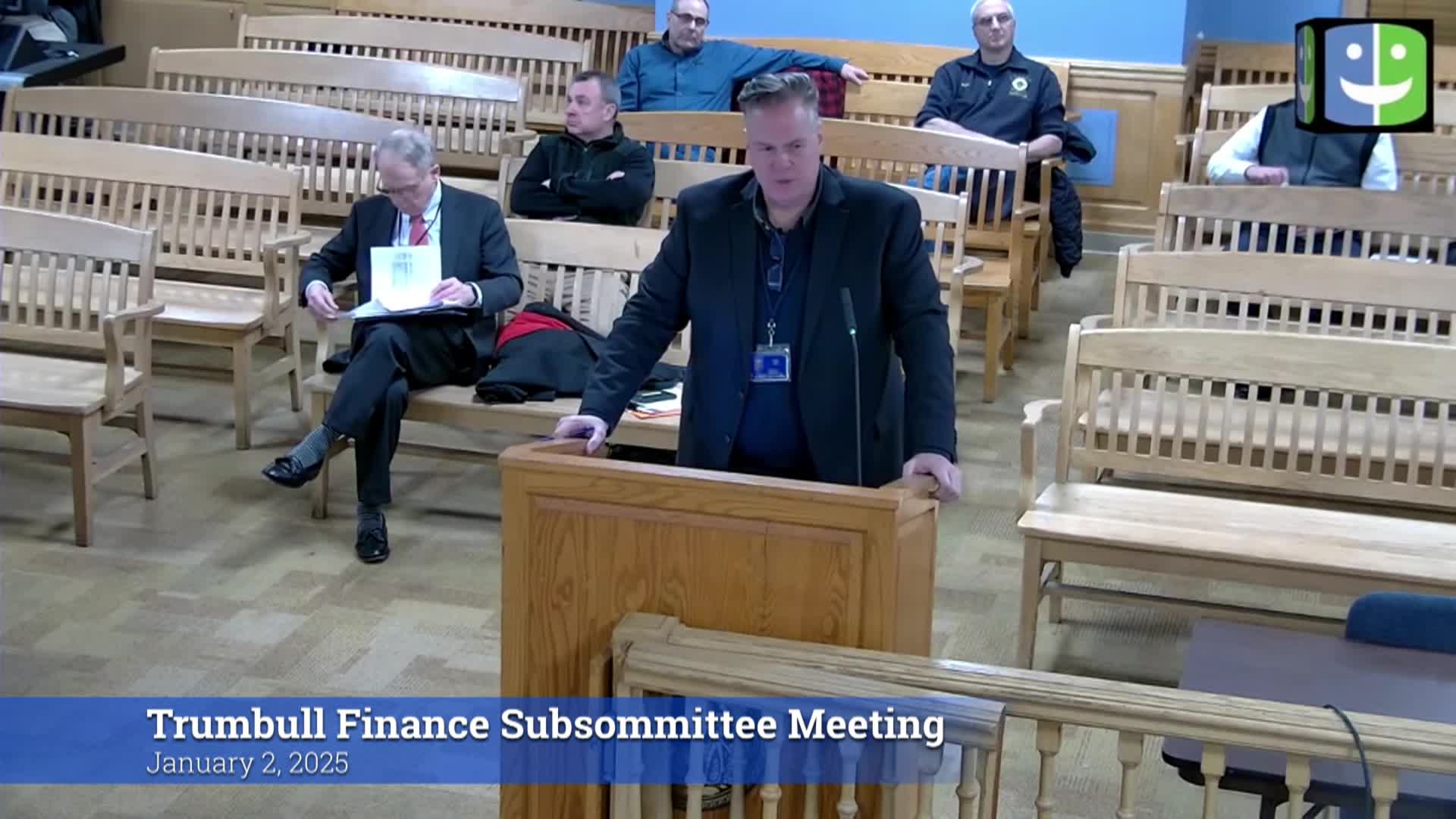Thumbnail image for Town Council Finance Committee 1/2/25 Meeting