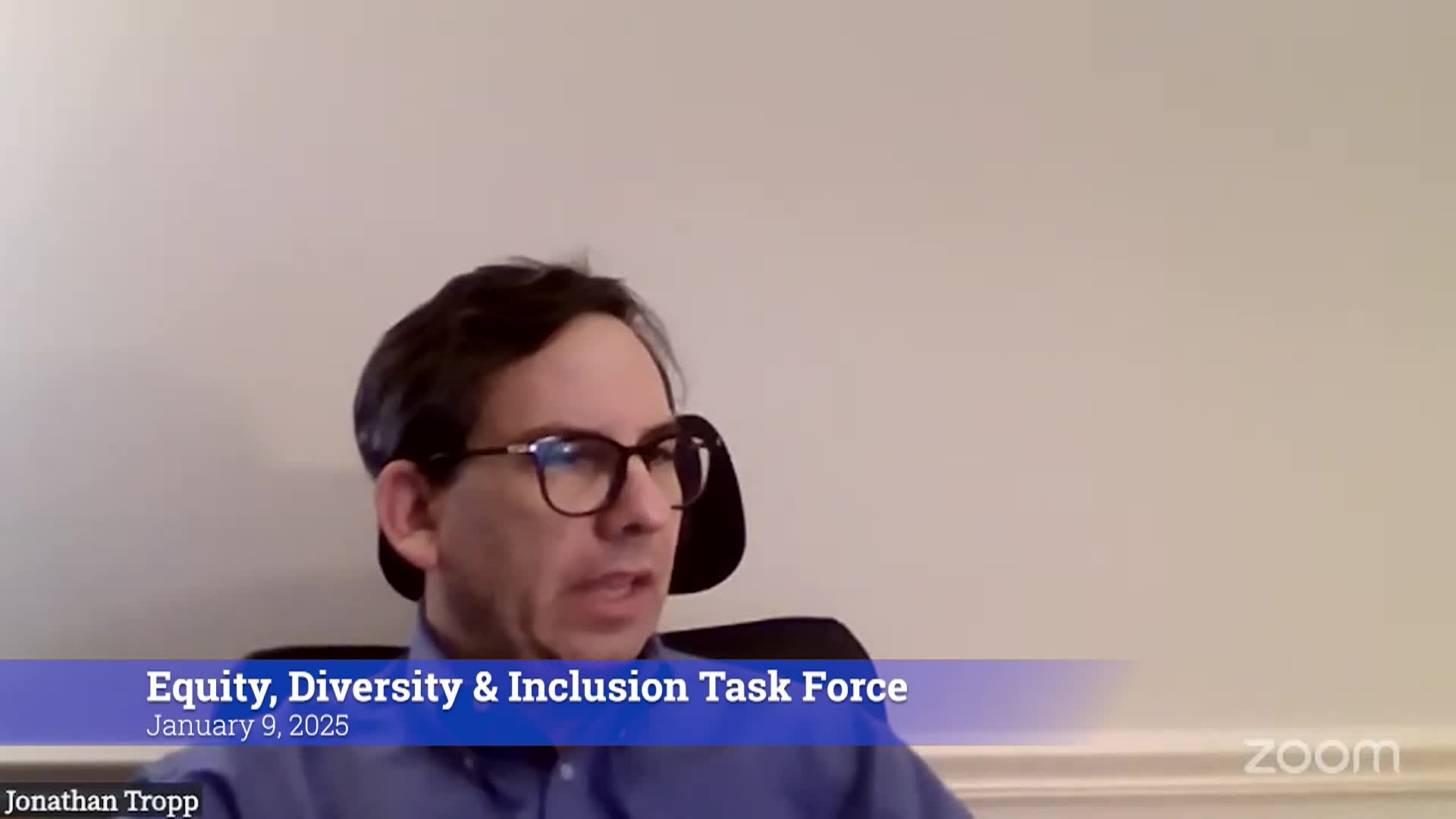 Thumbnail image for Equity Diversity & Inclusion Task Force 1/9/25 Meeting