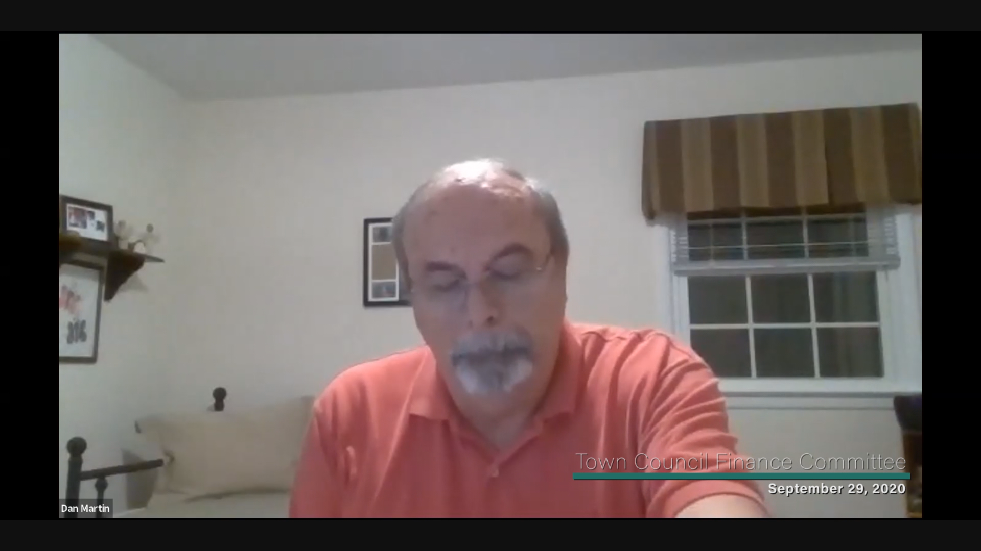 Thumbnail image for Town Council Finance Committee 9/29/20 Meeting