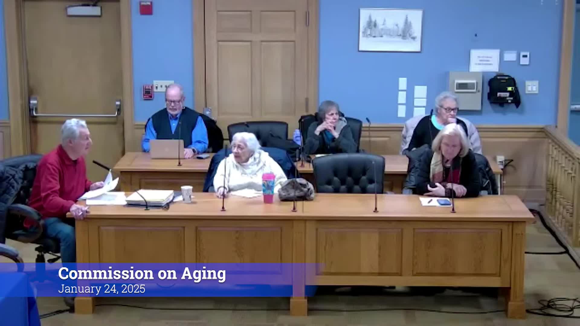 Thumbnail image for Commission on Aging 1/24/25 Meeting
