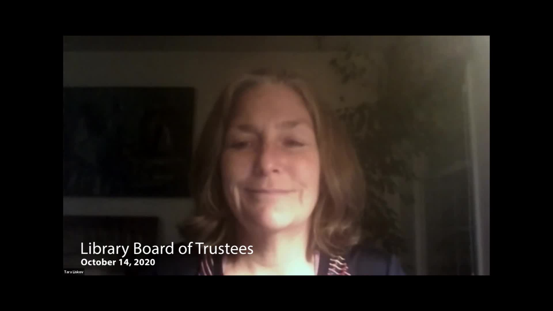 Thumbnail image for Library Board 10/14/20 Meeting VOD only