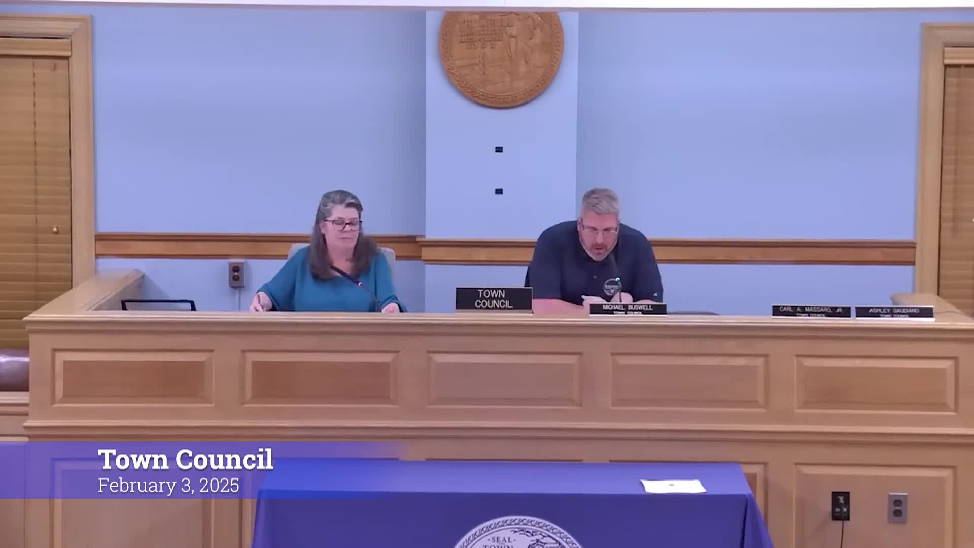 Thumbnail image for Town Council 2/3/25 Meeting