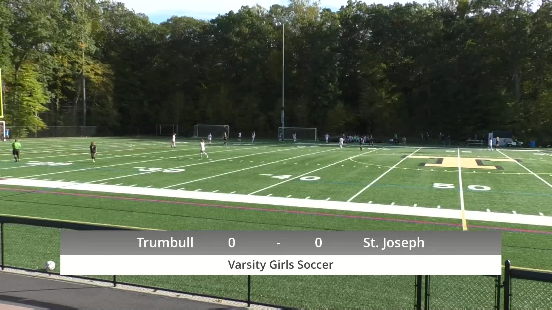 Thumbnail image for Girls Varsity High School Soccer:  Trumbull vs. St. Joseph