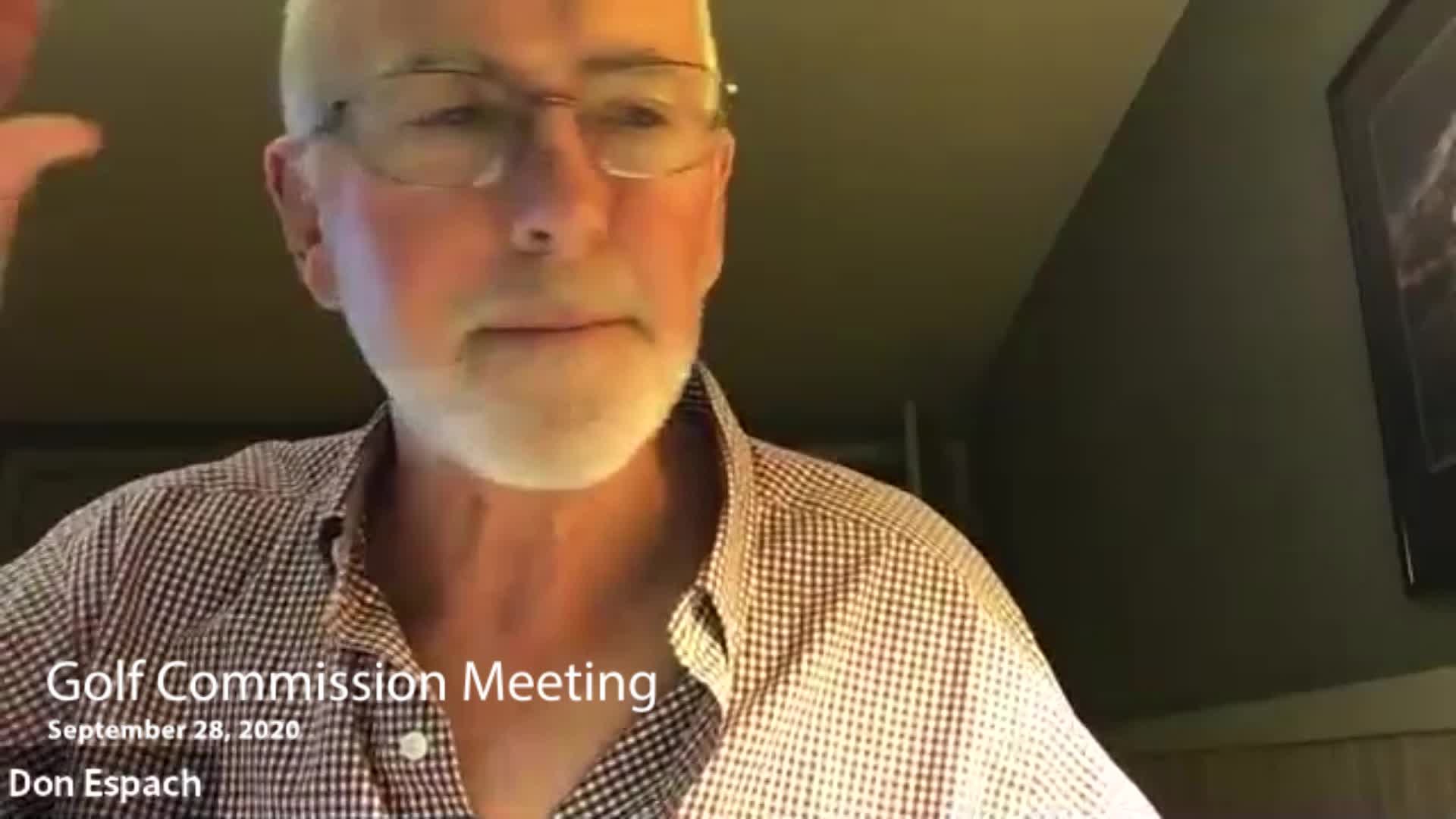 Thumbnail image for Golf Commission 9/28/20 Meeting VOD only