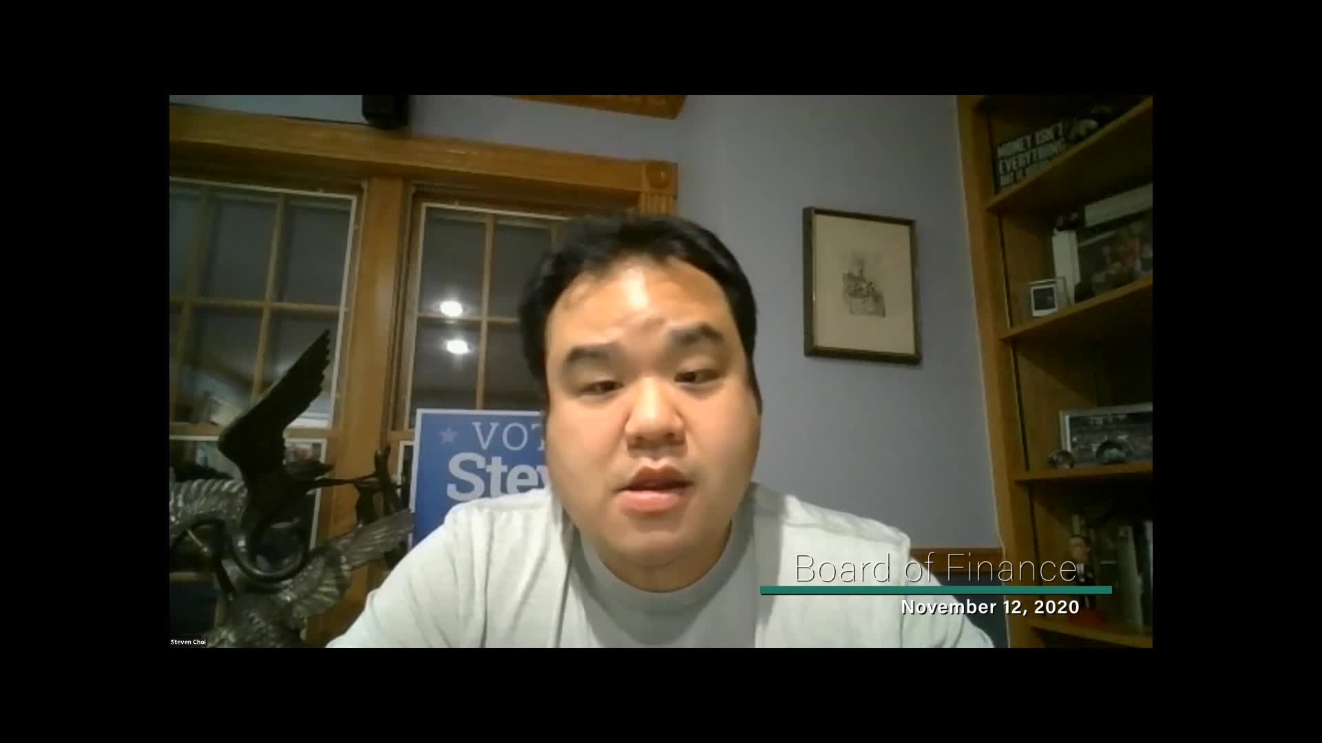 Thumbnail image for Board of Finance 11/12/20 Meeting