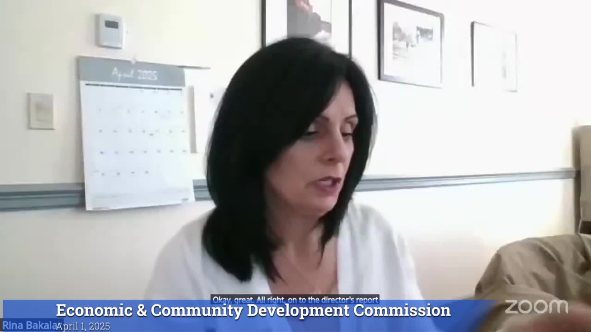 Thumbnail image for Economic & Community Development Commission 4/1/25 Meeting