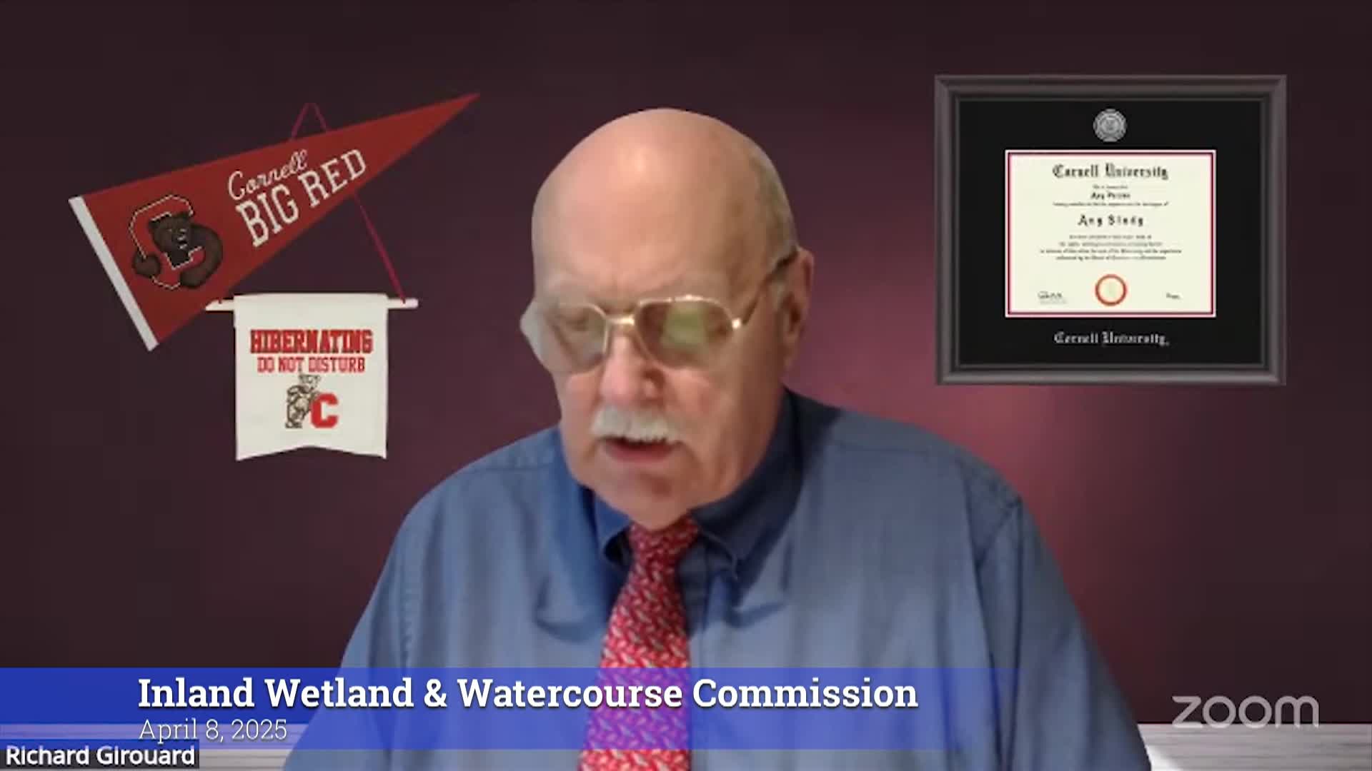 Thumbnail image for Inland Wetlands & Watercourse Commission 4/8/25 Meeting