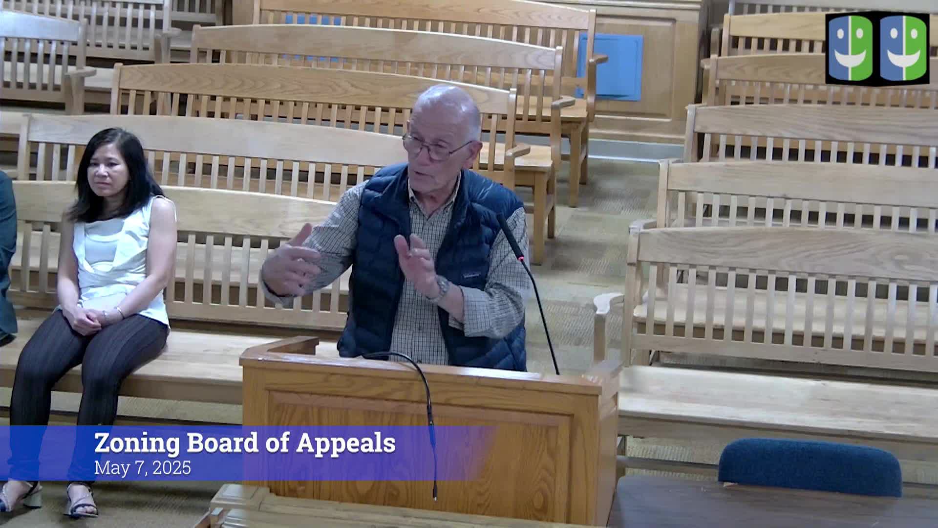 Thumbnail image for Zoning Board of Appeals 5/7/25 Meeting