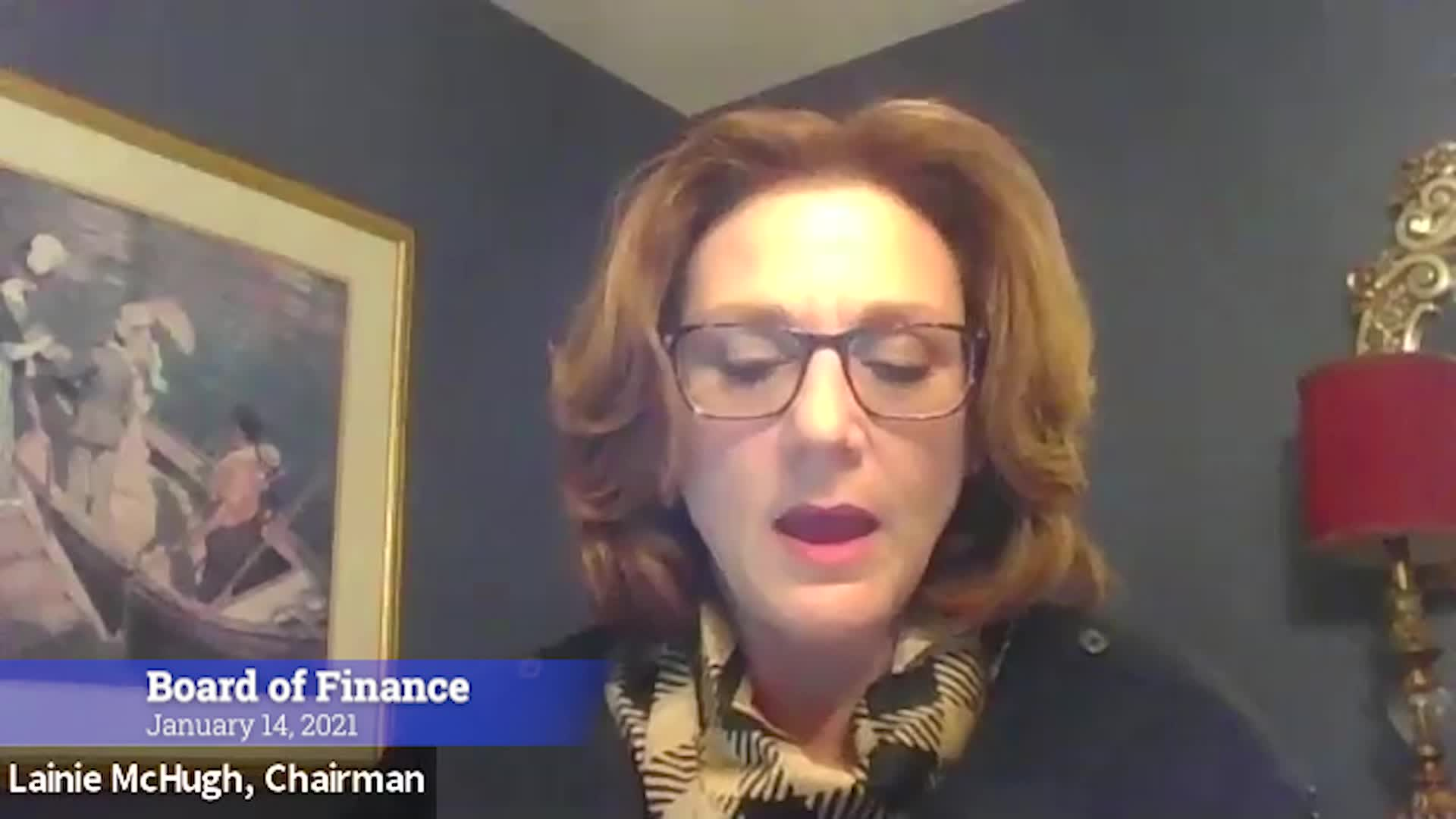 Thumbnail image for Board of Finance 1/14/21 Meeting