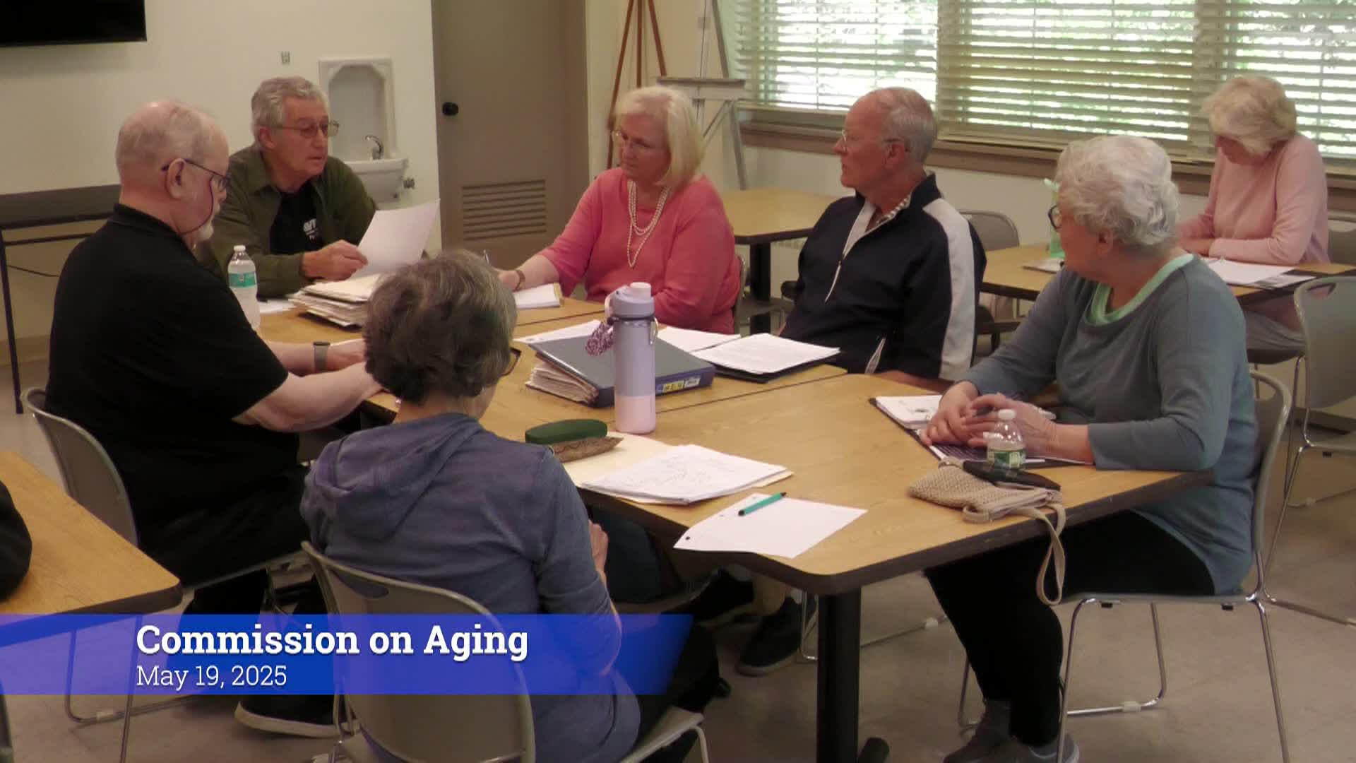 Thumbnail image for Commission on Aging 5/19/25 Meeting