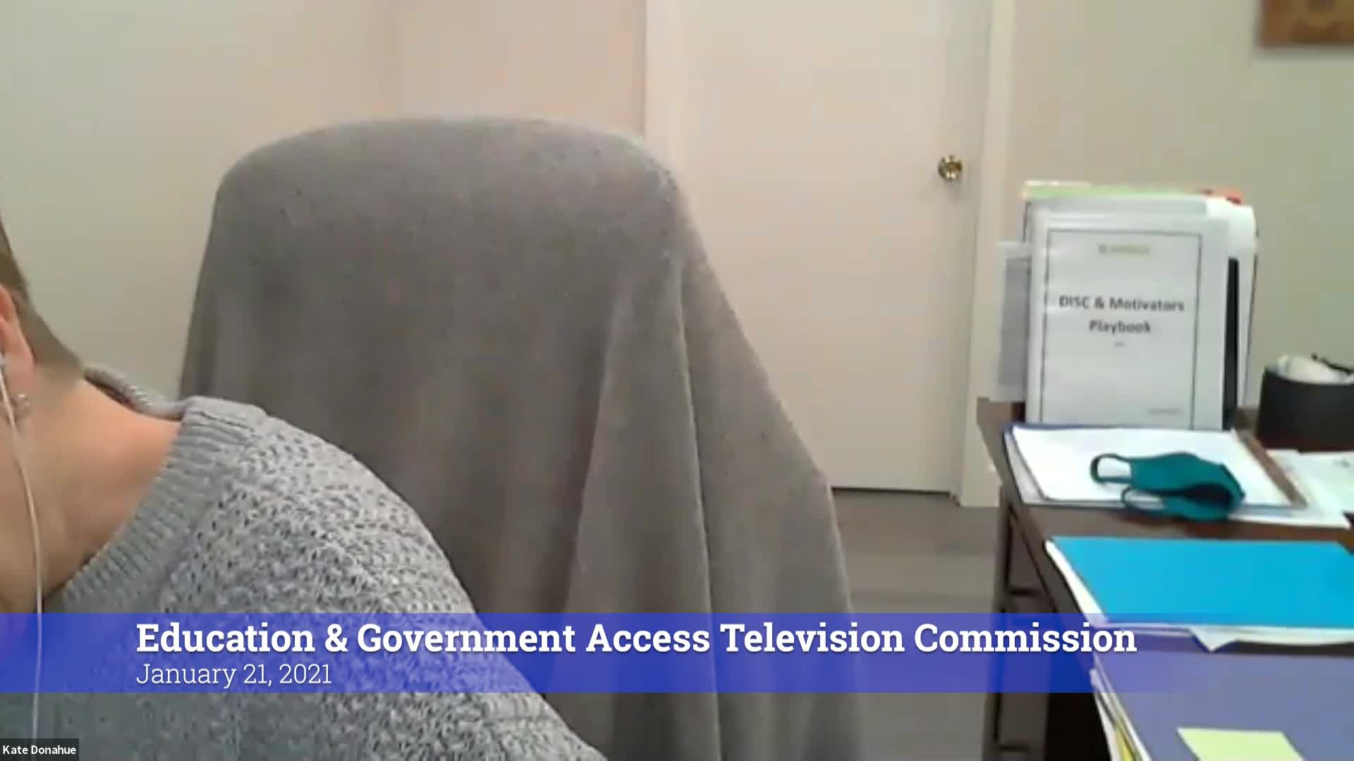 Thumbnail image for Educational & Government Access TV Commission 1/21/21 Meeting VOD only
