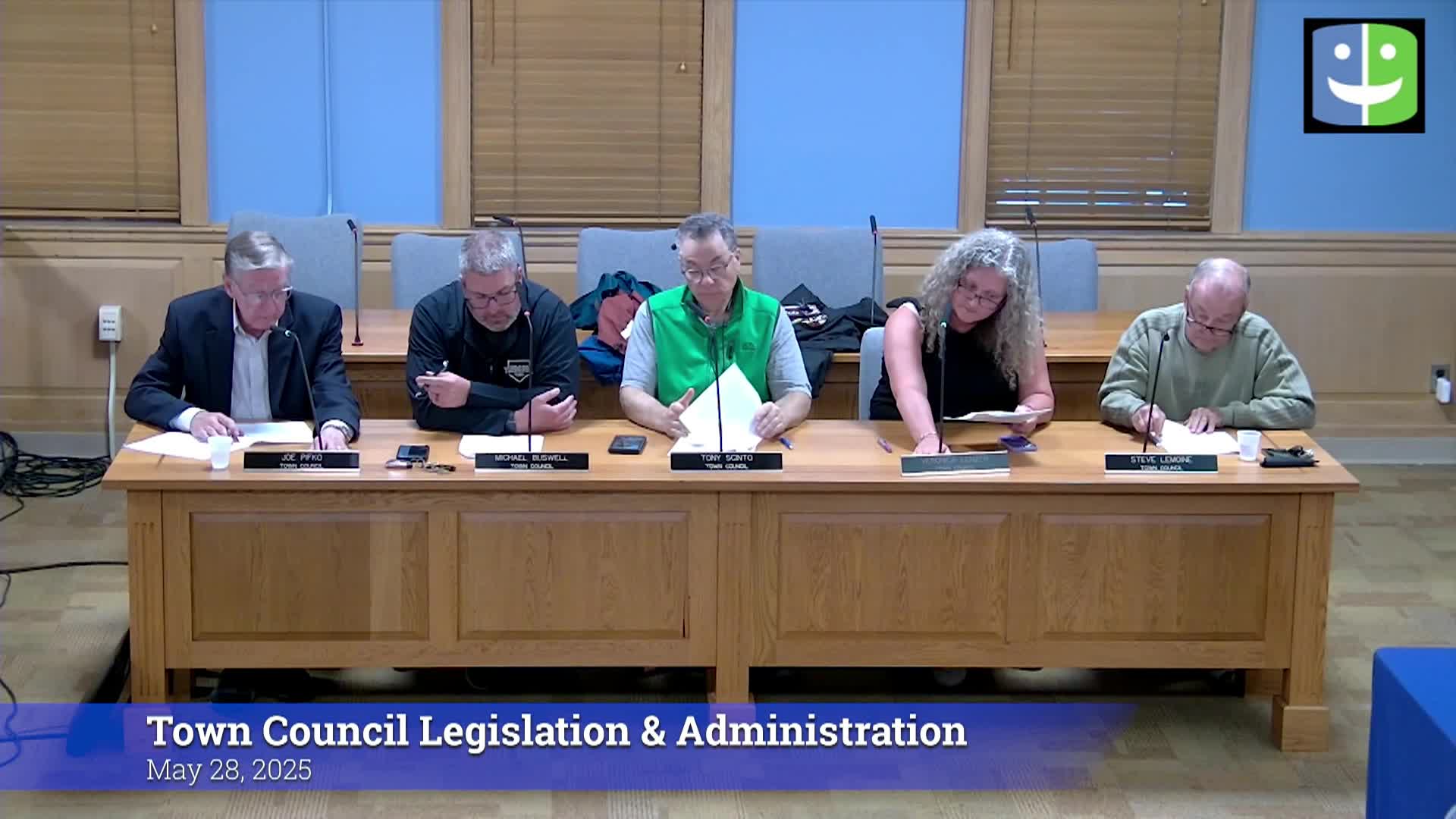 Thumbnail image for Town Council Legislation & Administration Committee 5/28/25 Meeting