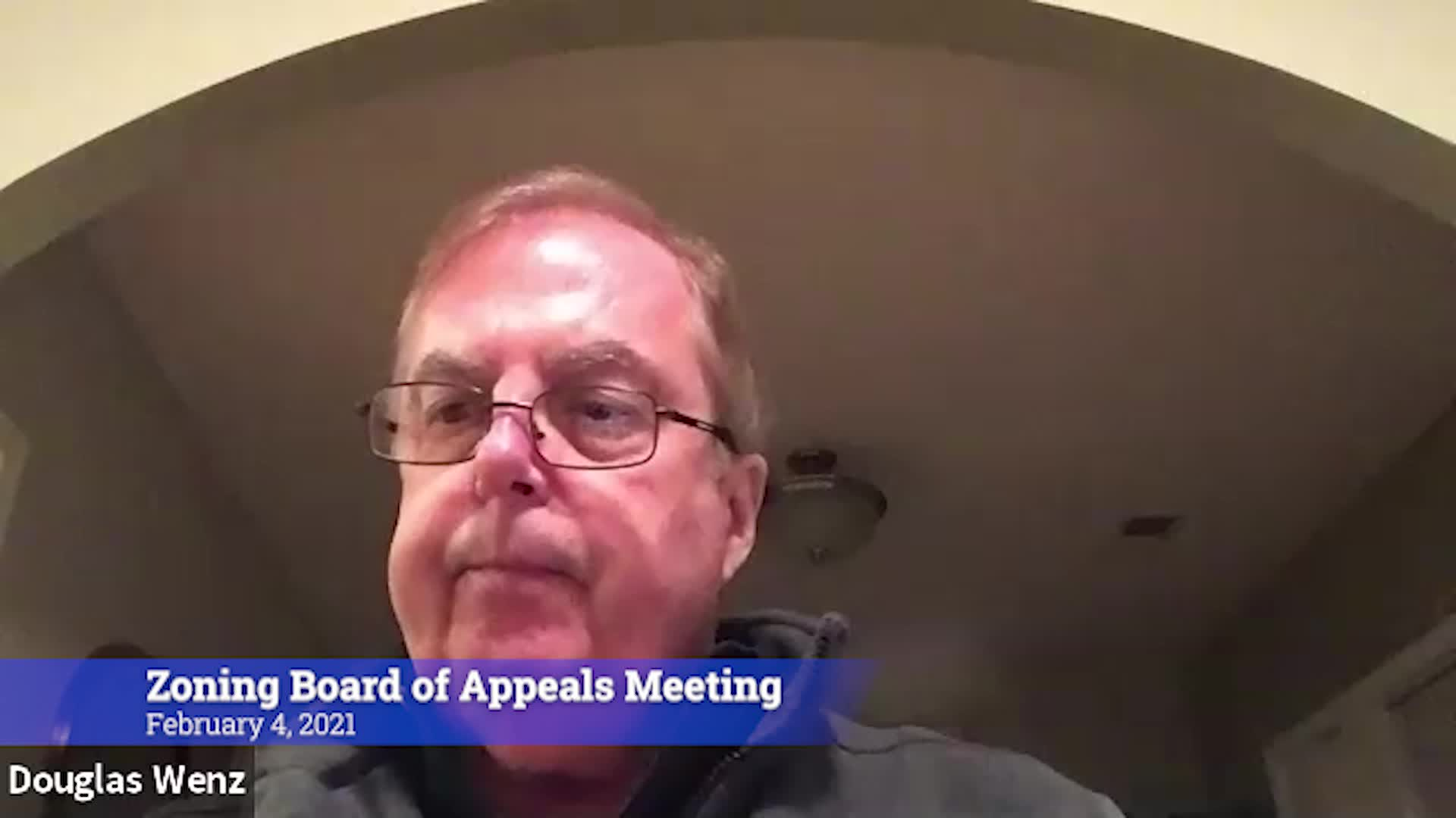 Thumbnail image for Zoning Board of Appeals 2/3/21 Meeting