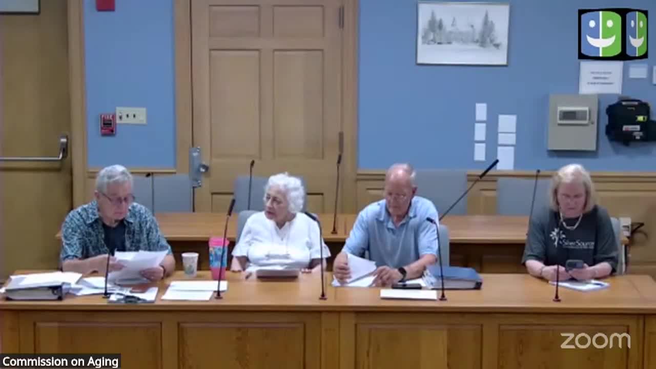 Thumbnail image for Commission of Aging 6/23/25