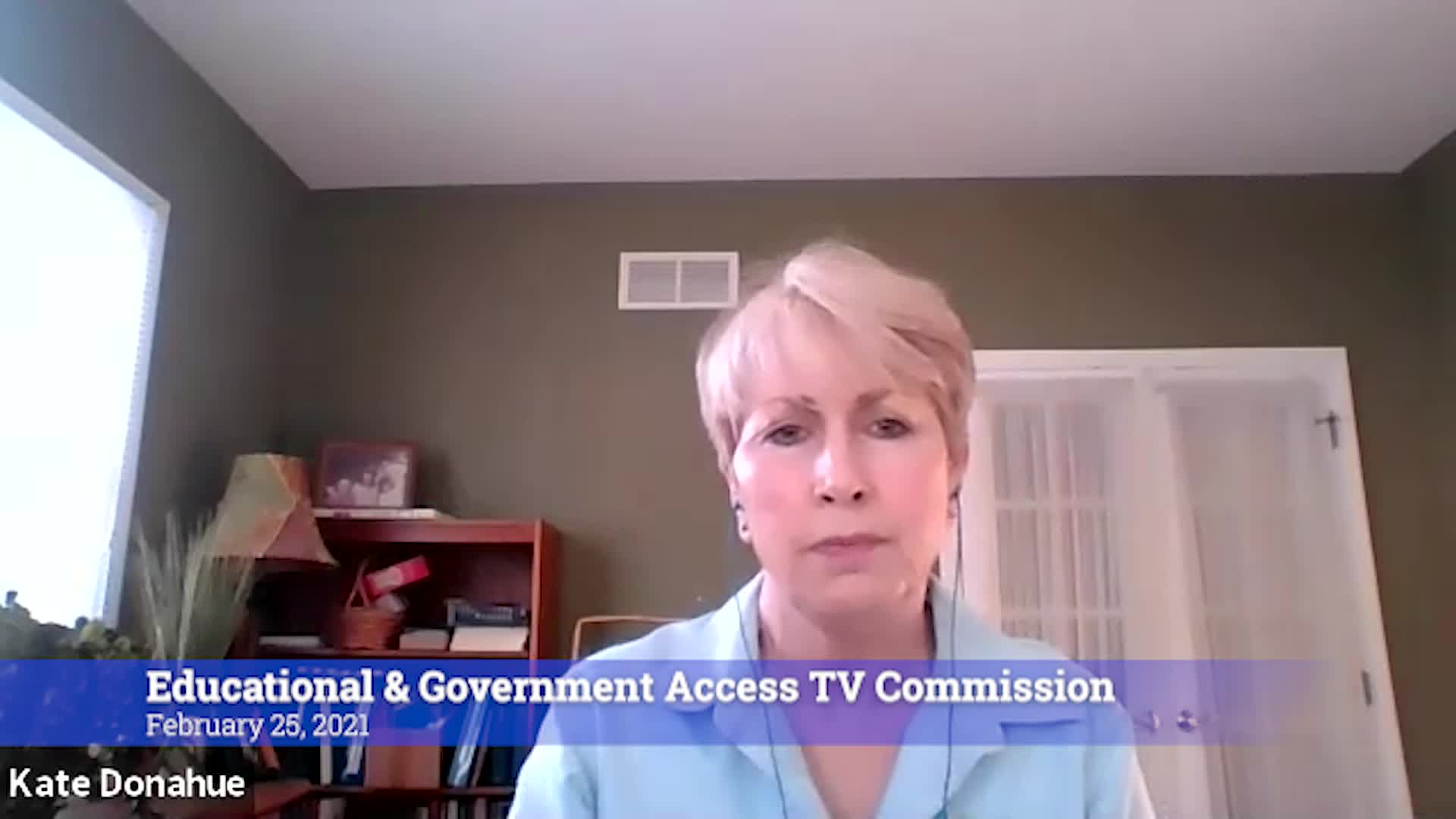 Thumbnail image for Educational & Government Access TV Commission 2/25/21 VOD only