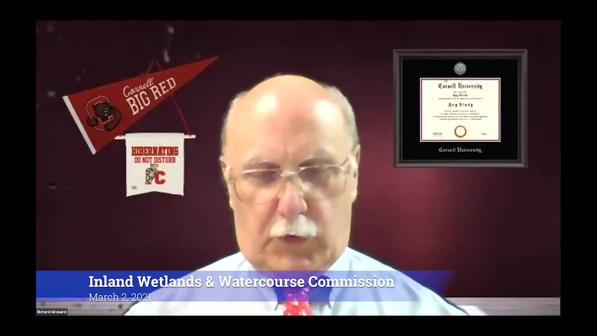 Thumbnail image for Inland Wetlands & Watercourse Commission 3/2/21 Meeting