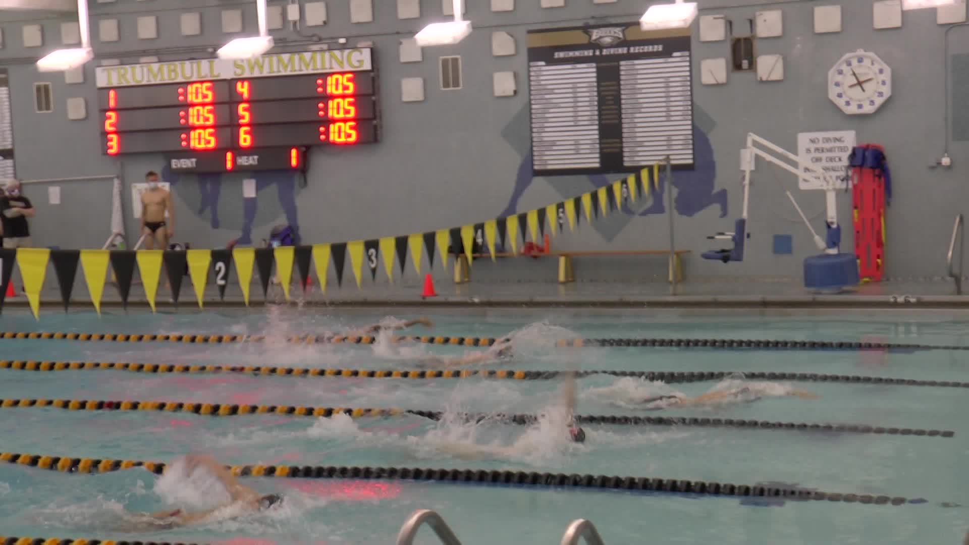 Thumbnail image for Boys Varsity Swimming:  Trumbull High School vs. New Canaan High School 03/10/21