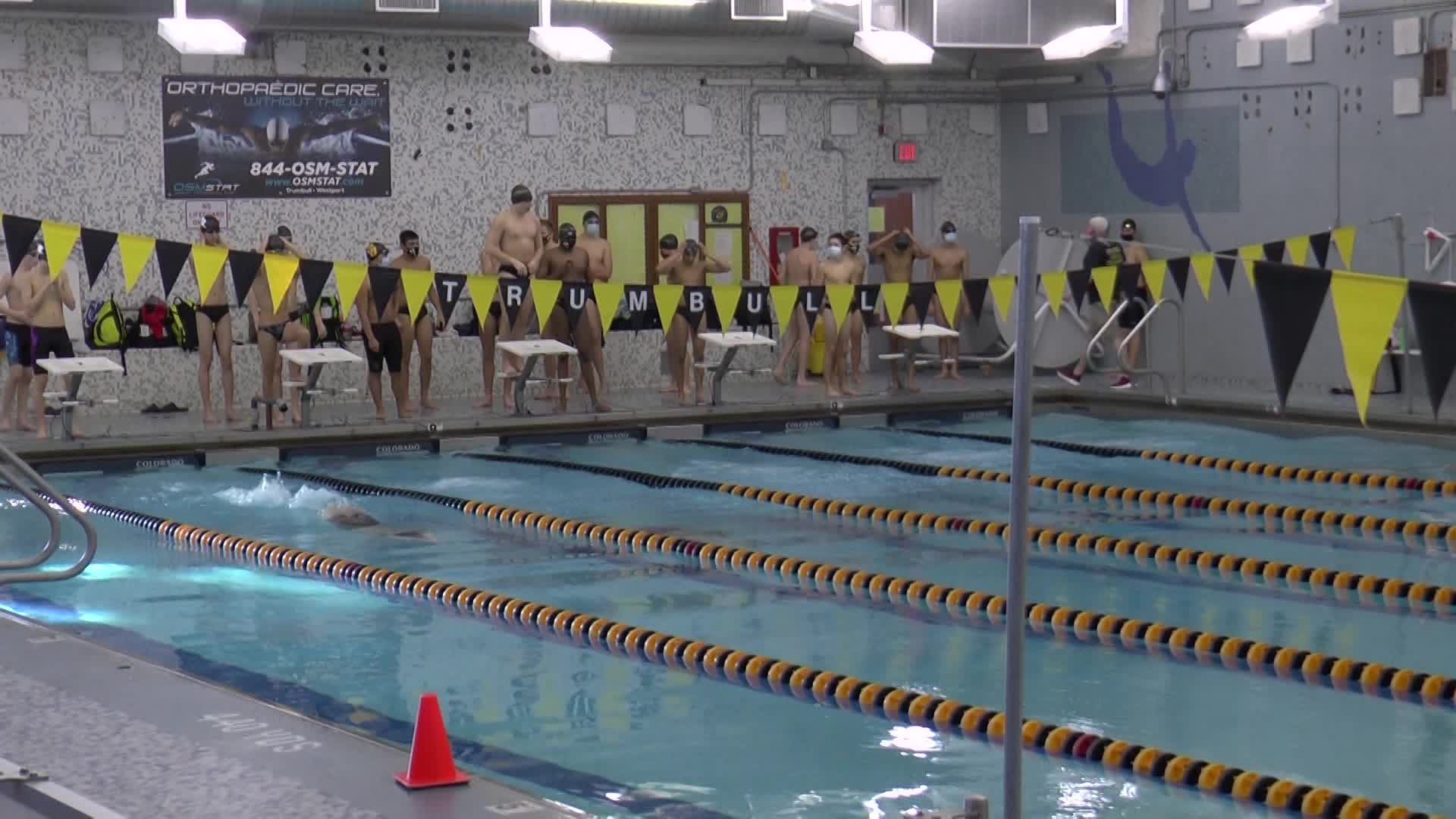 Thumbnail image for Boys Varsity Swimming:  Trumbull High School vs. Westhill High School 03/03/21
