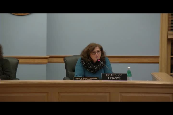 Thumbnail image for Board of Finance 2/23 Meeting